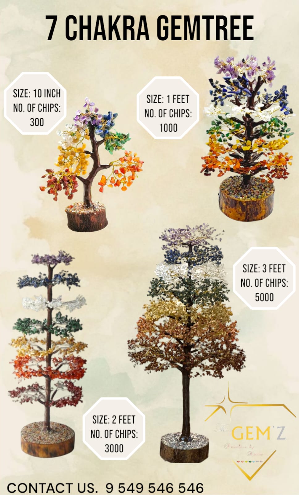 7 Chakra Gemstone Tree – Balance Your Energy