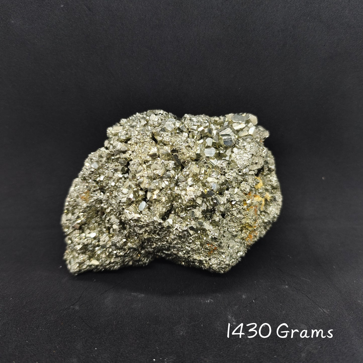 Energised Pyrite Rough stone promoting abundance, financial success, and confidence