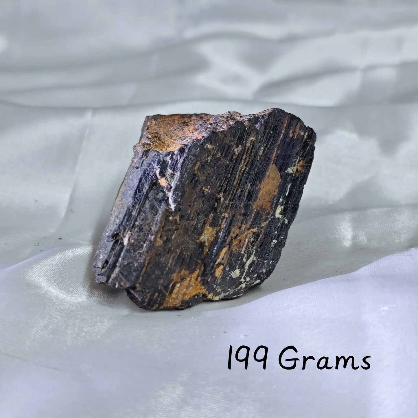 Black Tourmaline Rough crystal to block negative energy