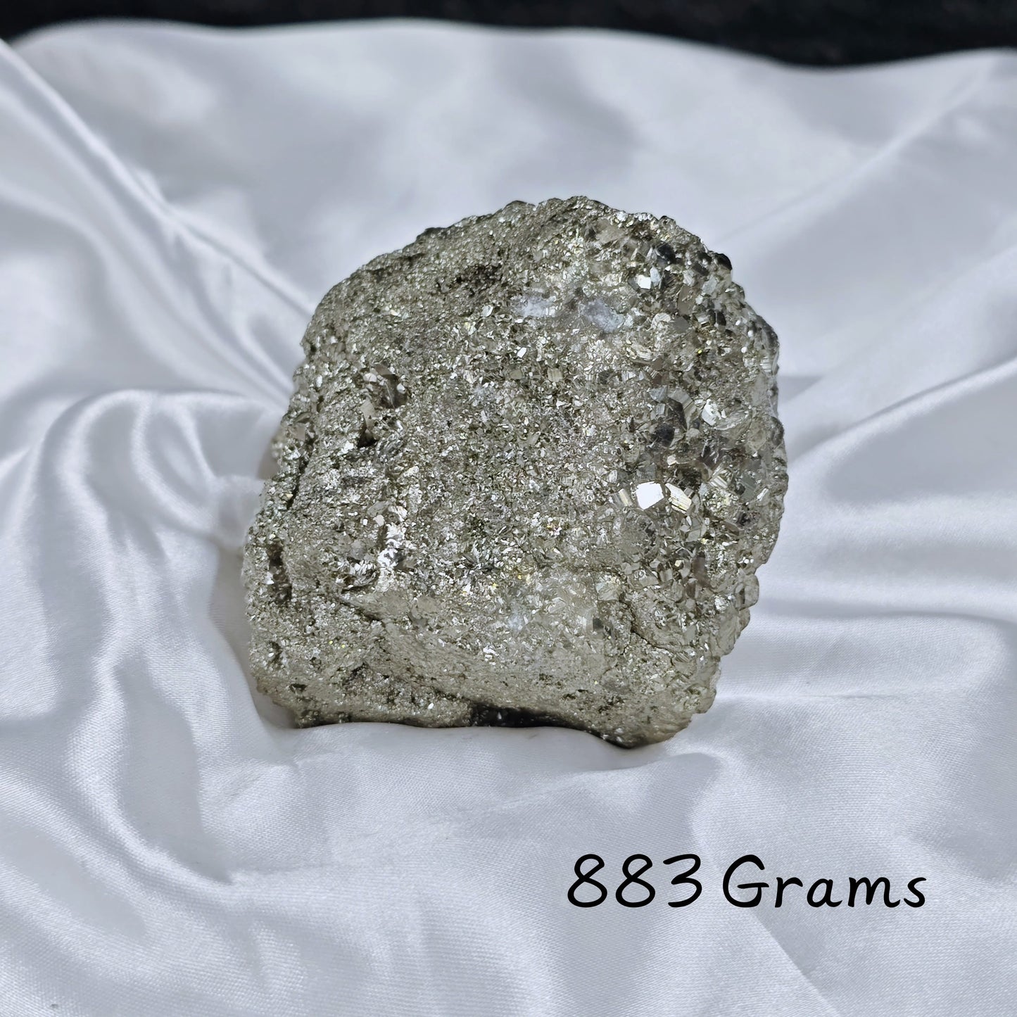 Energised Pyrite Rough close-up highlighting natural crystal formation and energy