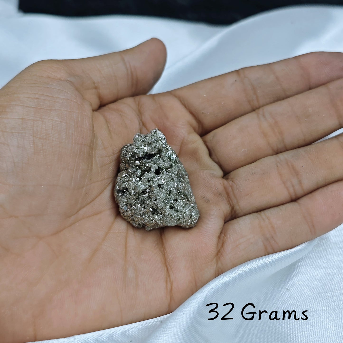 Energised Pyrite Rough showing detailed texture and positive energy