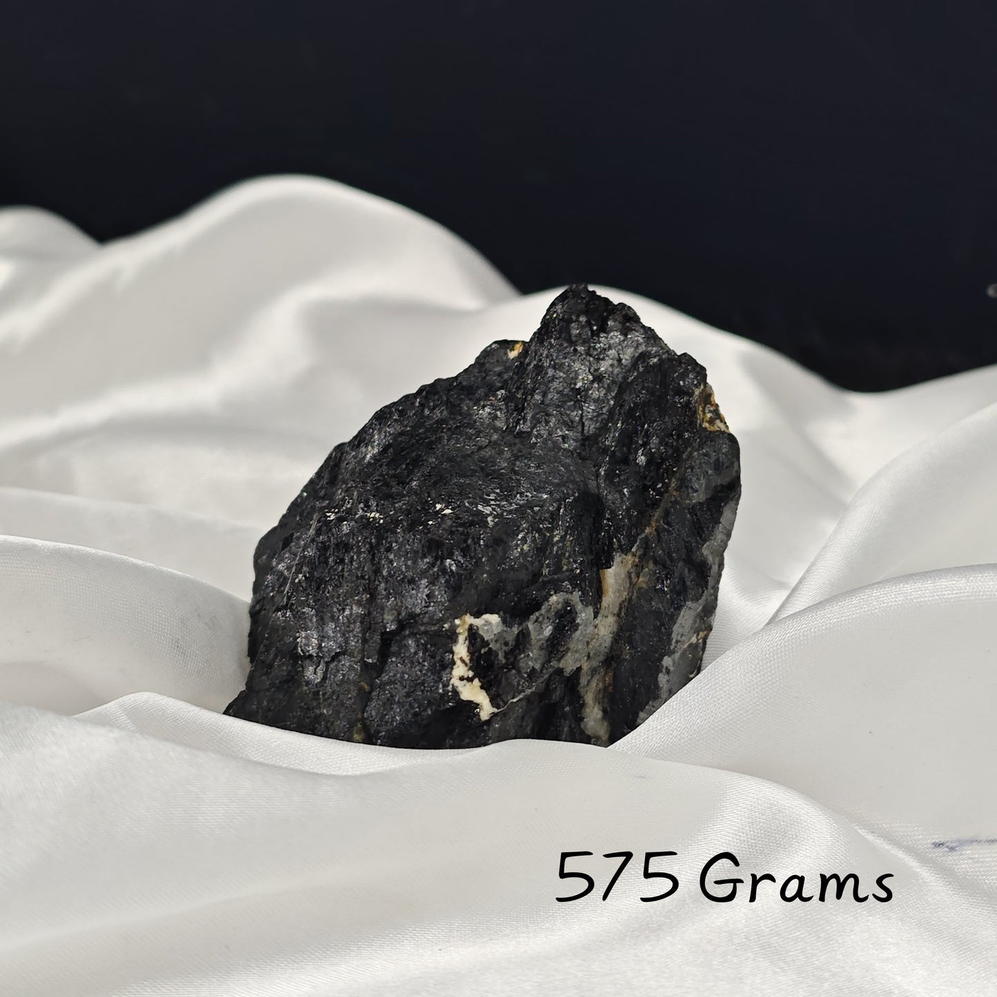 Vibrant Black Tourmaline Rough for protection, energy clearing, and grounding