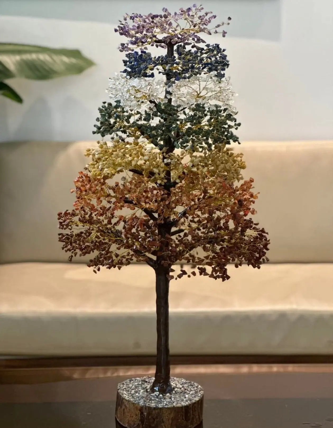 Seven Chakra Gemstone Tree – Energy Balance,Healing & Spiritual Decor My Store