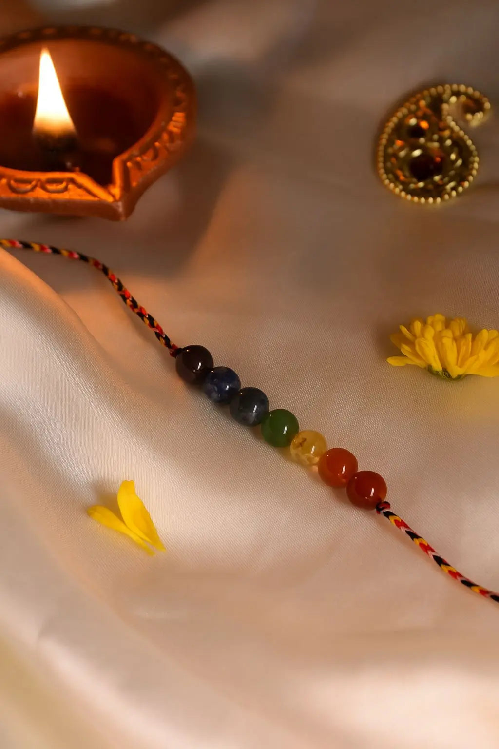 7 Chakra Rakhi – Energised Thread for Eternal Bond Gem Mine2Market LLP