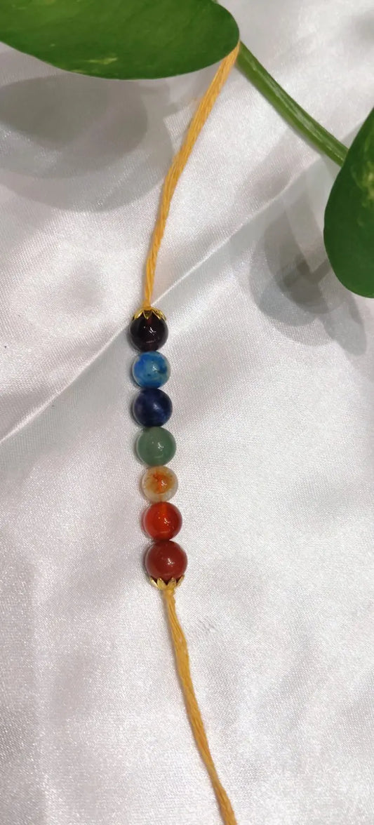 7 Chakra Rakhi – Energised Thread for Eternal Bond Gem Mine2Market LLP