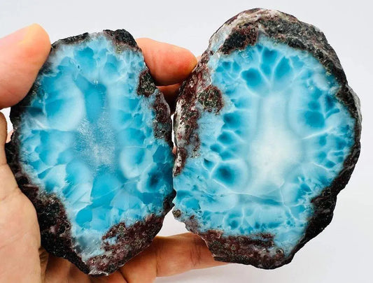 Larimar Pectolite Geode