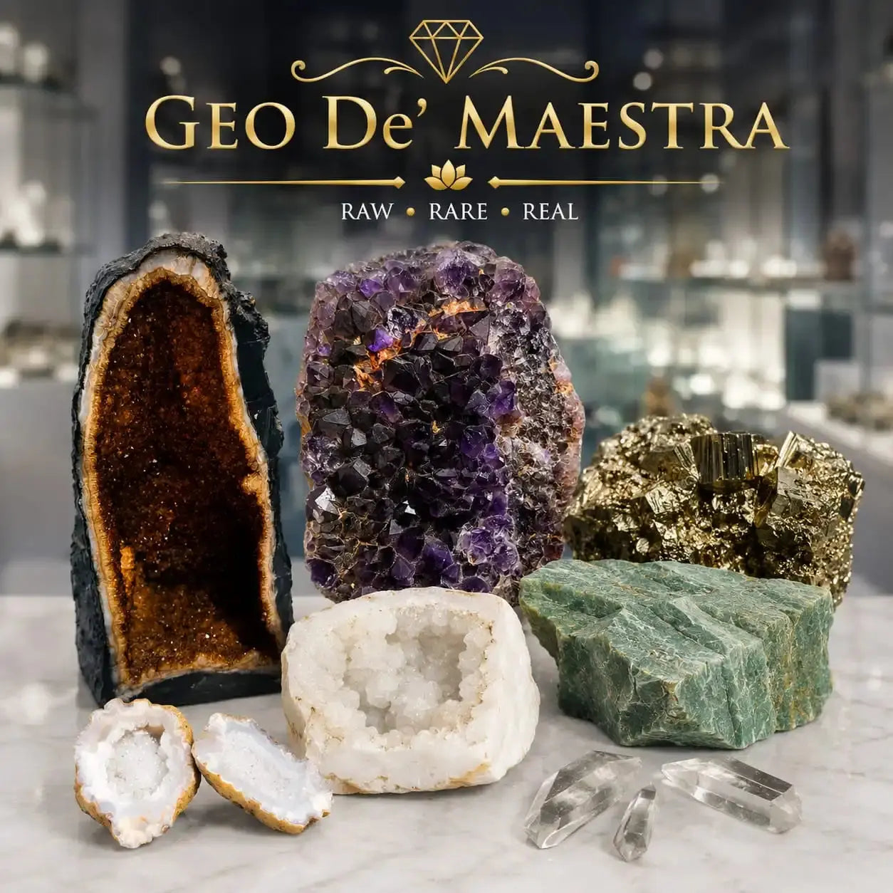 Geo De' Maestra –  Gemstones & Crystal Specimens - THE GEM'Z