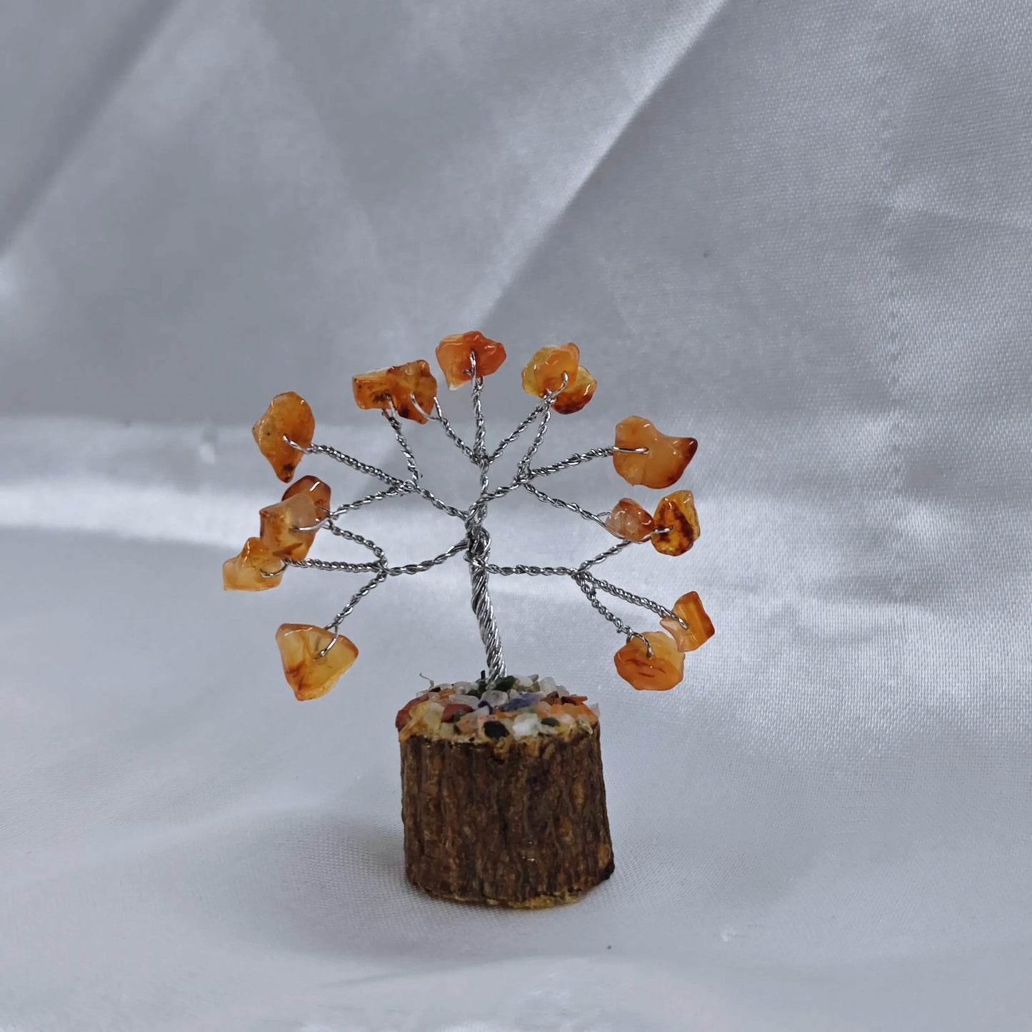 Carnelian Crystal Chips Tree – The Stone of Motivation, Confidence, and Creativity My Store