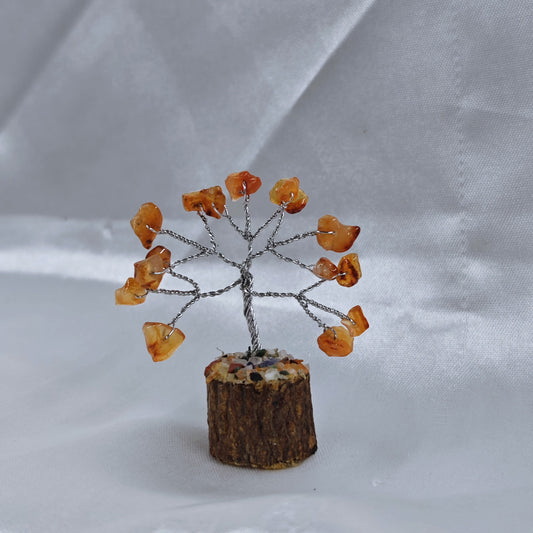 Carnelian Crystal Chips Tree – The Stone of Motivation, Confidence, and Creativity