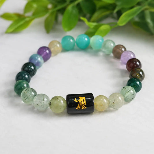 Virgo Gemstone Zodiac Bracelet by The GEM'Z