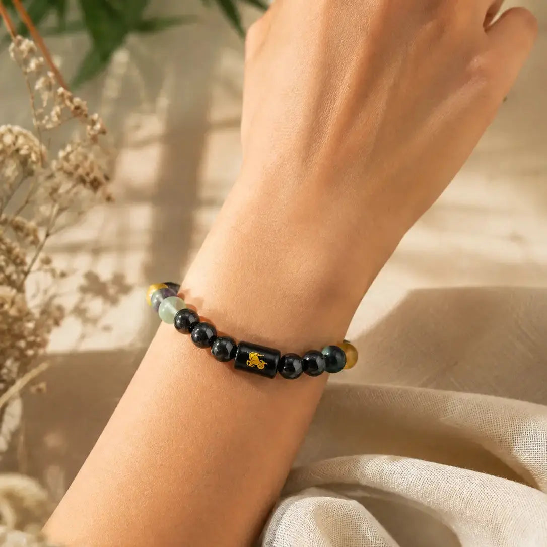 Zodiac Sign Bracelet For Capricorn Hand