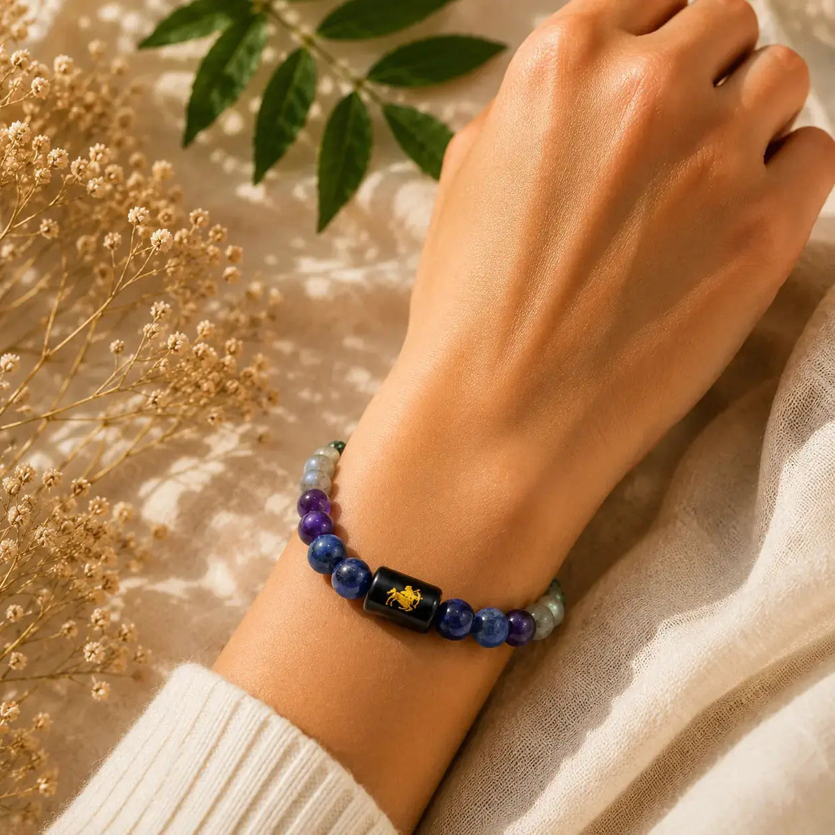 Zodiac Sign Bracelet For Sagittarius Hand