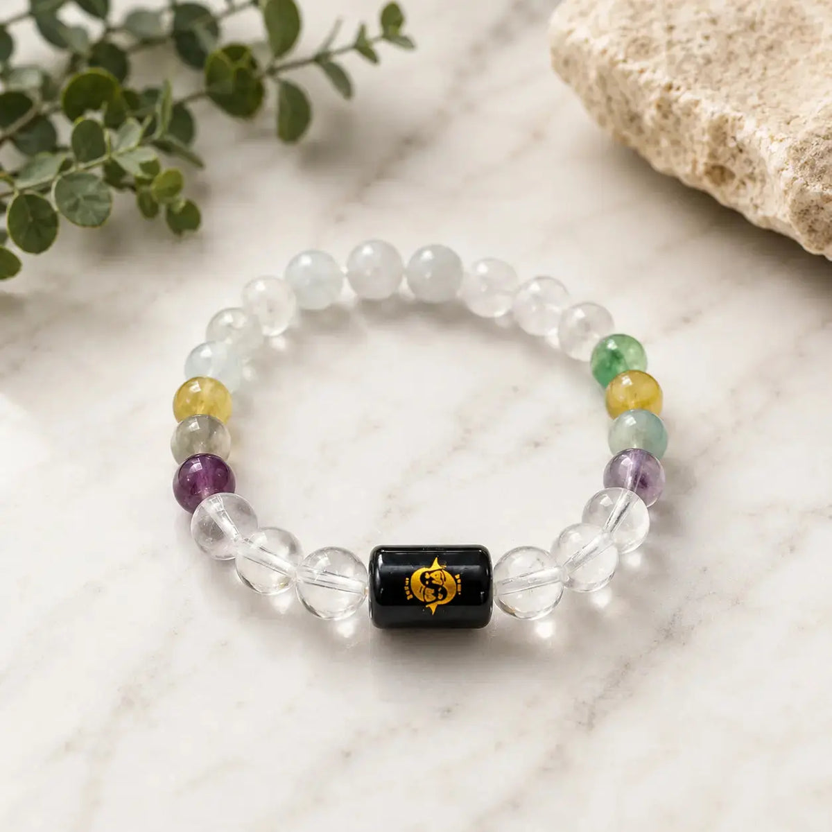 Zodiac Sign Gemstone Bracelet For Pisces