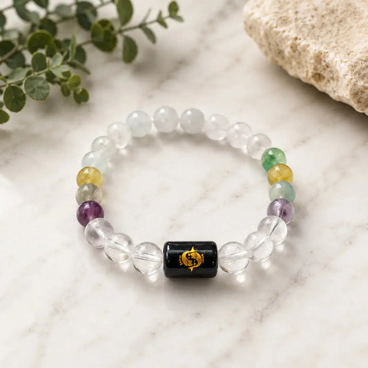 Zodiac Sign Gemstone Bracelet For Pisces