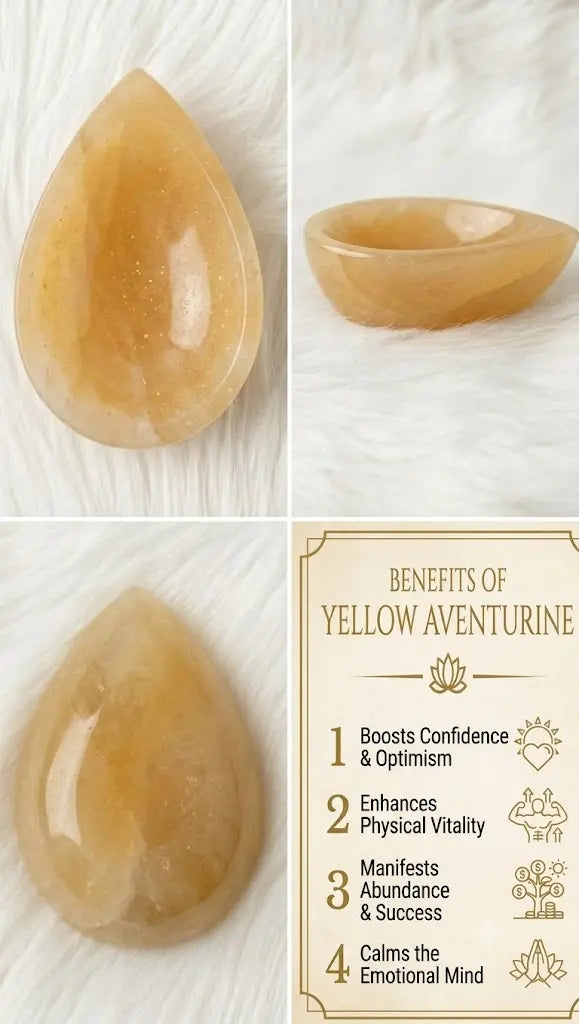 Natural Gemstone Carved Diya | Handcrafted Pooja & Home Décor