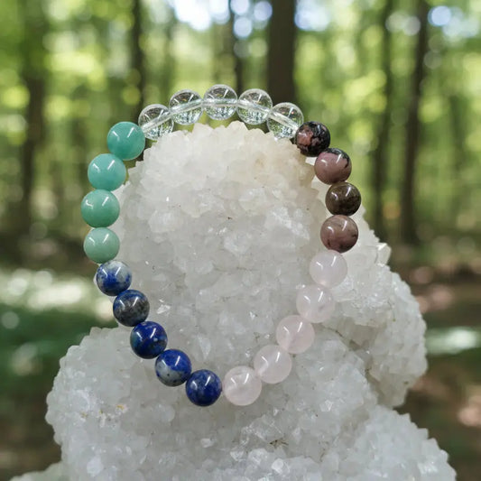 Natural Balanced Relationships Fusion Bracelet – Love, Harmony & Emotional Healing