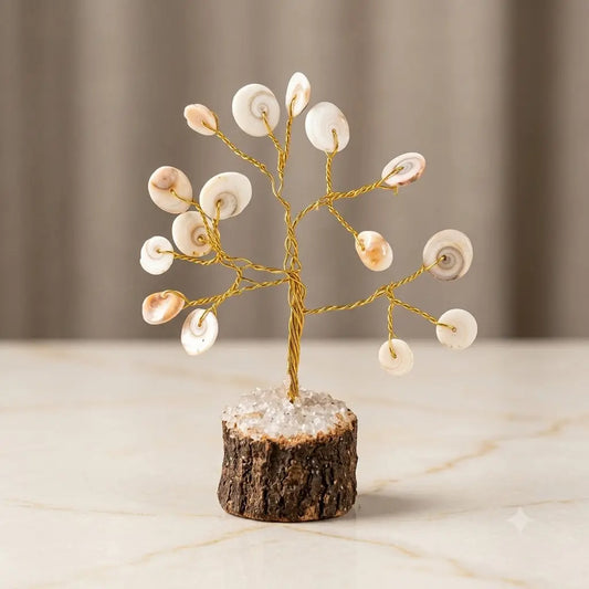 Gomati Chakra Tree – 15 Beads | Prosperity & Vastu